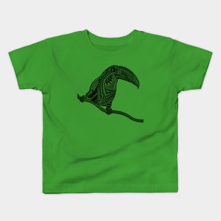 Toucan Bird tribal Kids T-Shirt